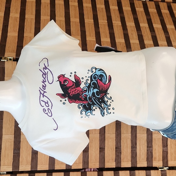NWT! Ed hardy crop tshirt - Picture 5 of 6